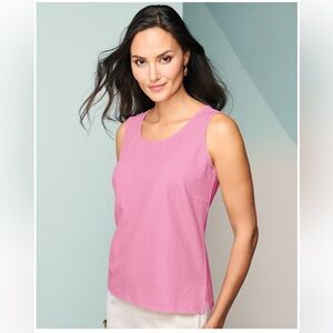 Look-Of-Linen Tank Top